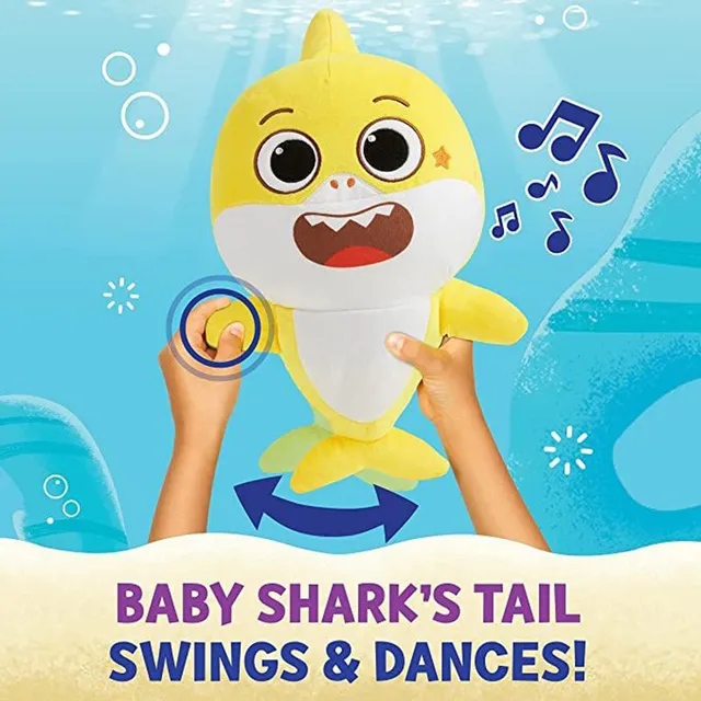 Baby Shark’s – Big Show Sing & Swing Baby Shark & William Plush Toy ...